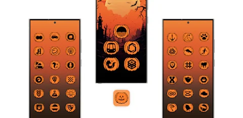 Halloween Pumpkin Icon Pack screenshot