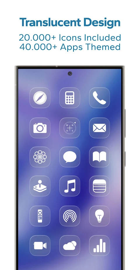 iGlass OS 26 Icon Pack screenshot