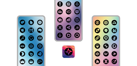 Night Void Icon Pack screenshot