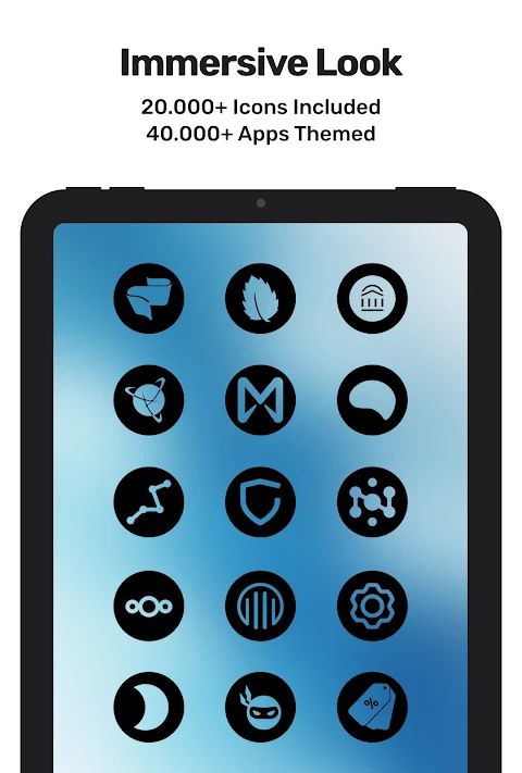Night Void Icon Pack screenshot