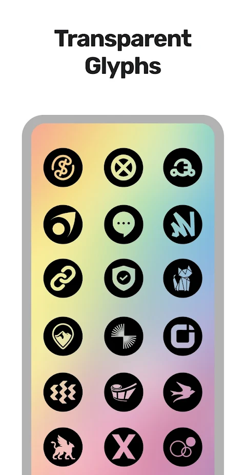 Night Void Icon Pack screenshot