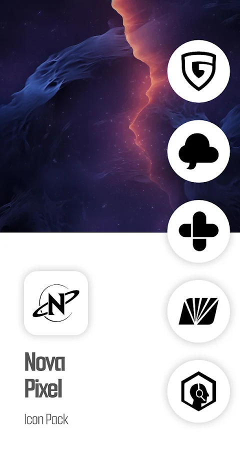 Nova Pixel 17 Icon Pack screenshot