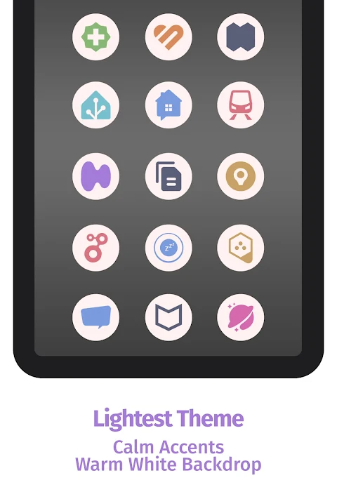 Pastel Light Icon Pack screenshot