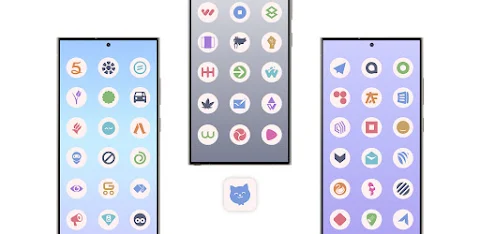 Pastel Light Icon Pack screenshot