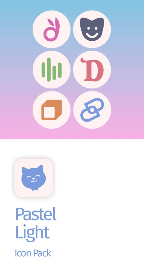 Pastel Light Icon Pack screenshot