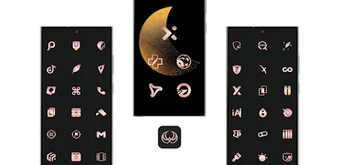Rose Gold Icon Pack screenshot