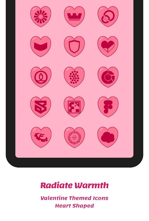 Valentine Heart Icon Pack screenshot
