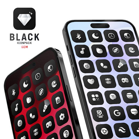 Black Icon Pack screenshot