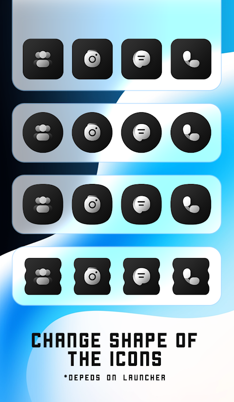 Black Icon Pack screenshot
