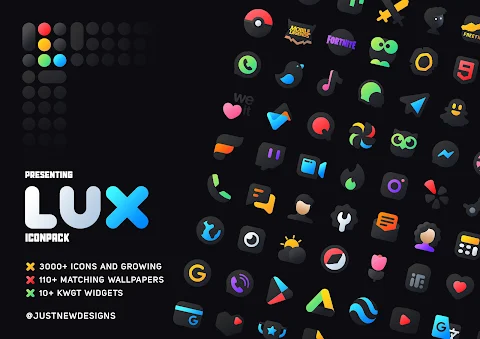 LuX IconPack screenshot