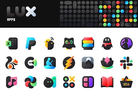 LuX IconPack screenshot