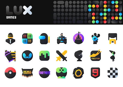 LuX IconPack screenshot