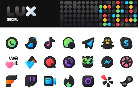 LuX IconPack screenshot