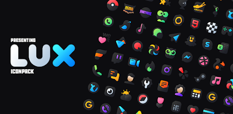 LuX IconPack screenshot