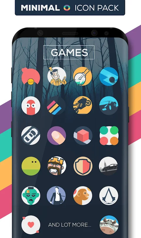 Minimal O – Icon Pack screenshot