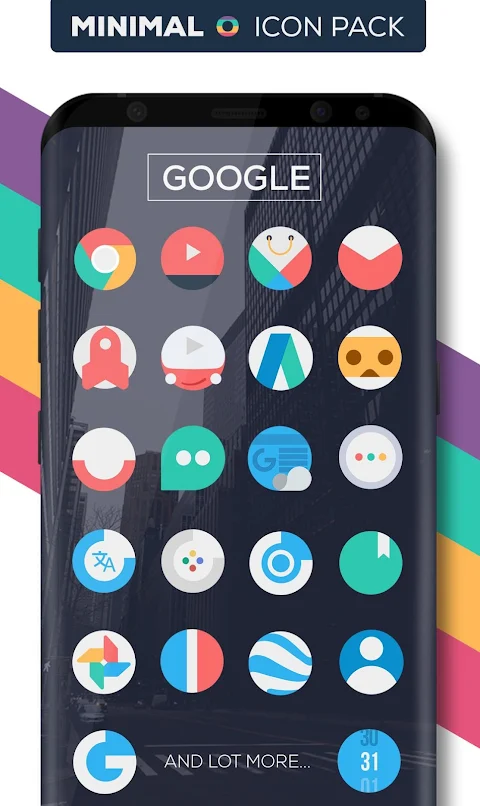 Minimal O – Icon Pack screenshot