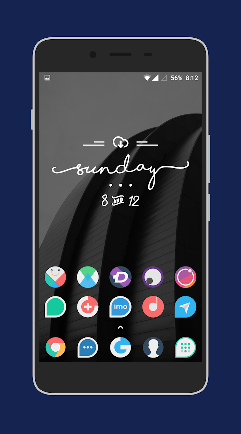 Minimal O – Icon Pack screenshot