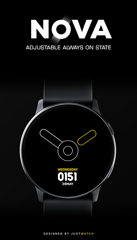 Nova : Minimal Watch Face screenshot