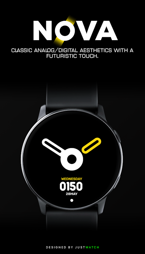 Nova : Minimal Watch Face screenshot