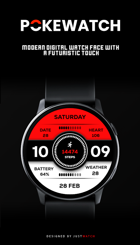 Pokewatch WatchFace screenshot