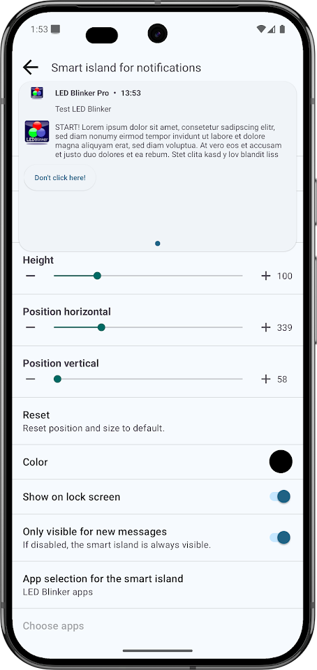 LED Blinker Notification Light screenshot