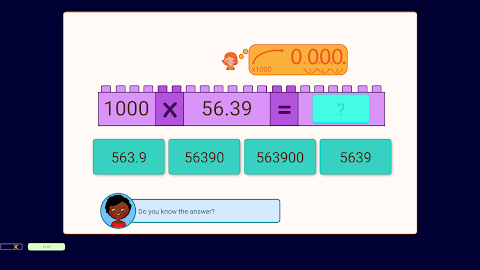 Decimals & Fractions Maths screenshot