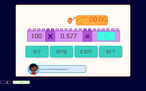 Decimals & Fractions Maths screenshot