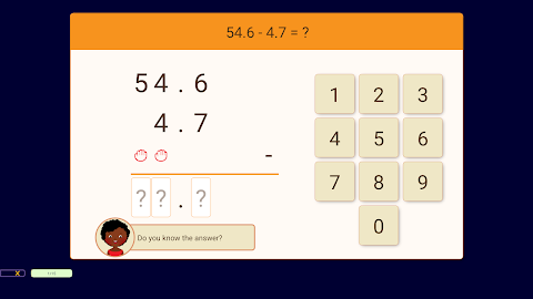 Decimals & Fractions Maths screenshot