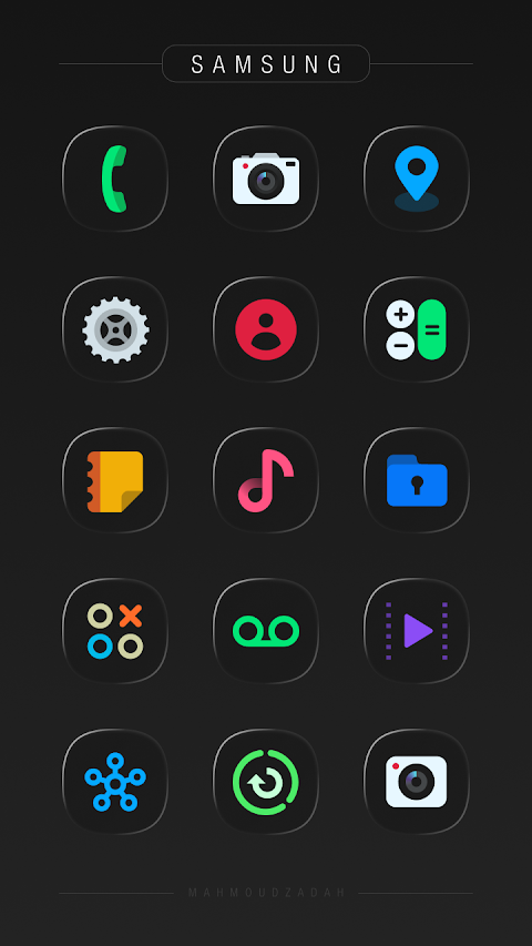 Glassify Color Icons screenshot