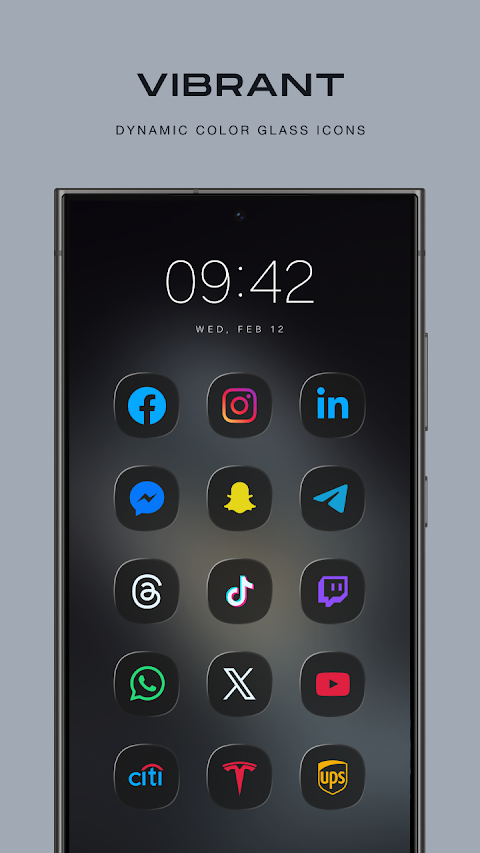 Glassify Color Icons screenshot