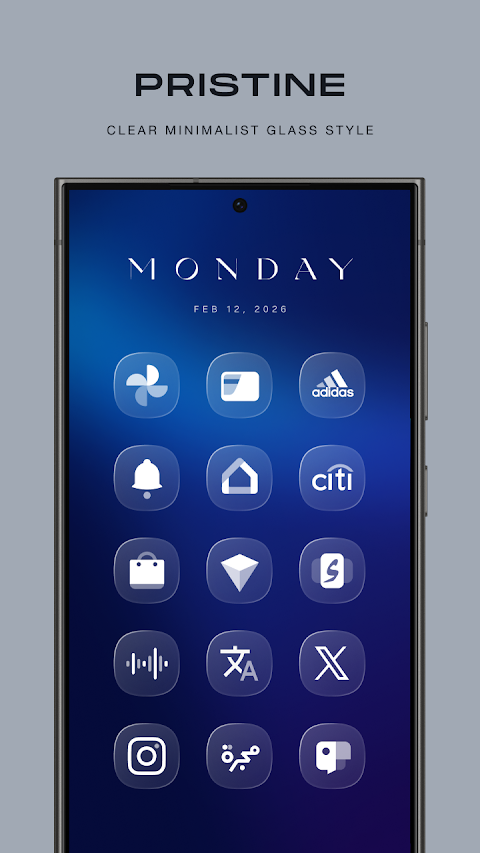 Glassify Glass Icons screenshot