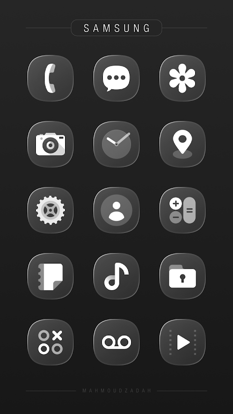 Glassify Glass Icons screenshot