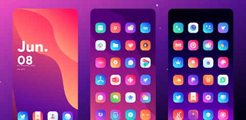 Gladient Icon Pack iOS Style screenshot