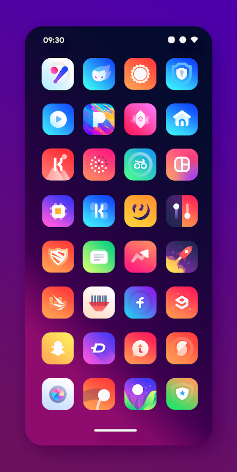 Gladient Icon Pack iOS Style screenshot