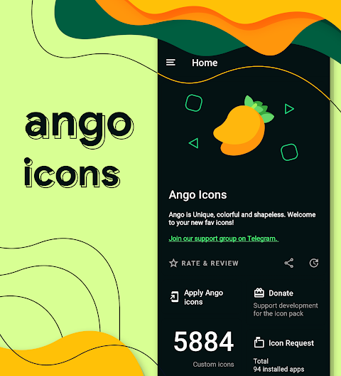 Ango Freeform Icons screenshot