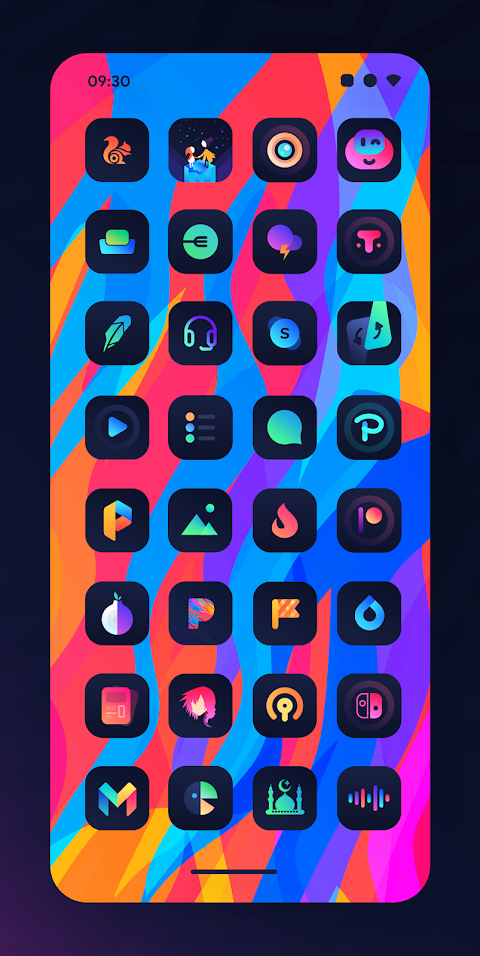 Bladient Icon Pack iOS Style screenshot