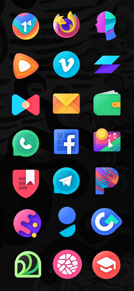 Moxy Shapeless Icons screenshot