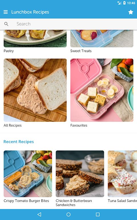 Lunchbox Recipes screenshot