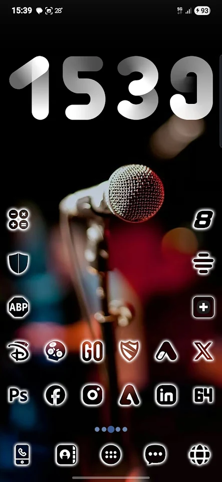 Neon-W Icon Pack screenshot