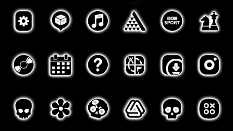 Neon-W Icon Pack screenshot