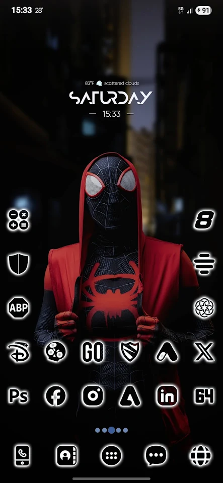 Neon-W Icon Pack screenshot