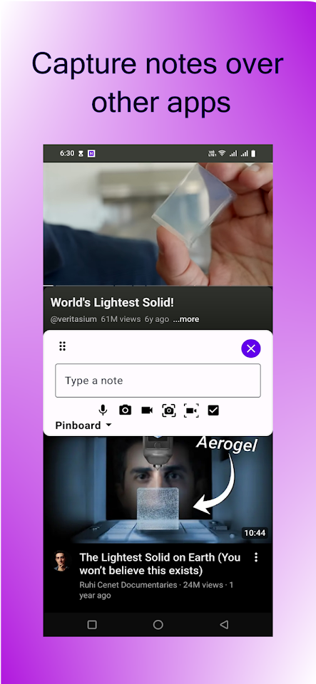 NoteAfloat – Fast sticky notes screenshot