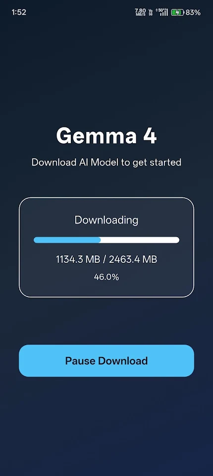 Gemma 4- Offline AI screenshot