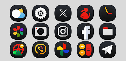 OneUI 7 Dark – Icon Pack screenshot