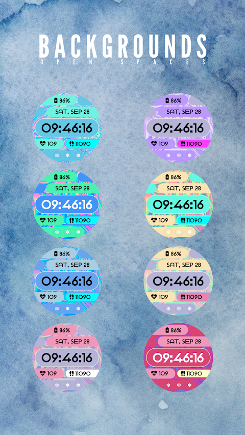 Neon Pulse Watch Face screenshot