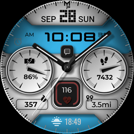 DRIFT – Hybrid Watch Face screenshot