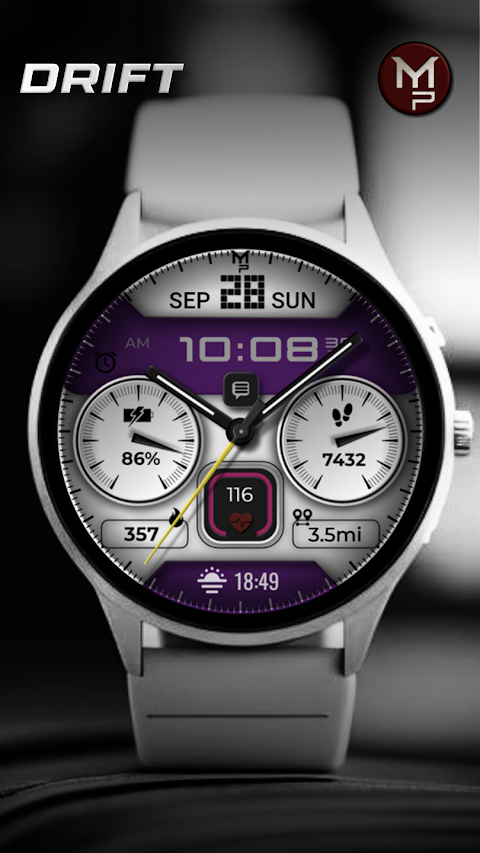 DRIFT – Hybrid Watch Face screenshot