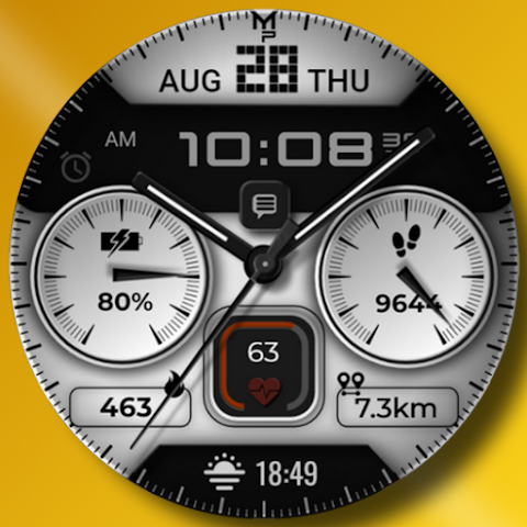DRIFT – Hybrid Watch Face screenshot