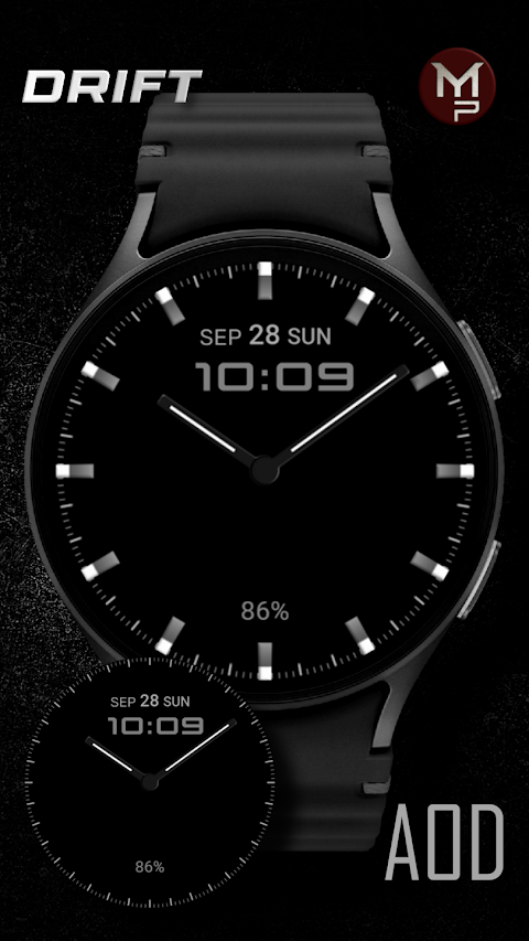 DRIFT – Hybrid Watch Face screenshot