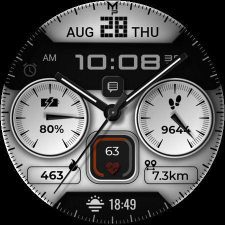 DRIFT – Hybrid Watch Face screenshot